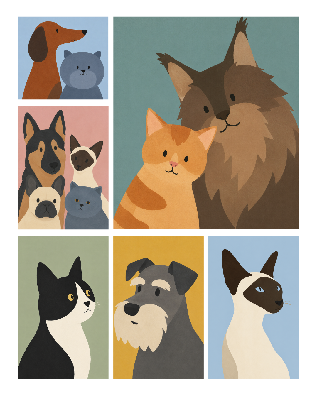 Custom Pet Portrait — Digital Download